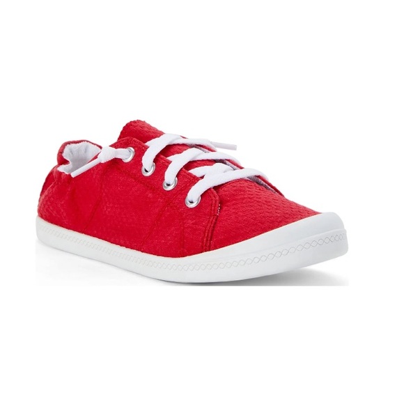 Time and Tru Women's Scrunch Back Slip On Sneakers, Sz:9.5 - Picture 4 of 5